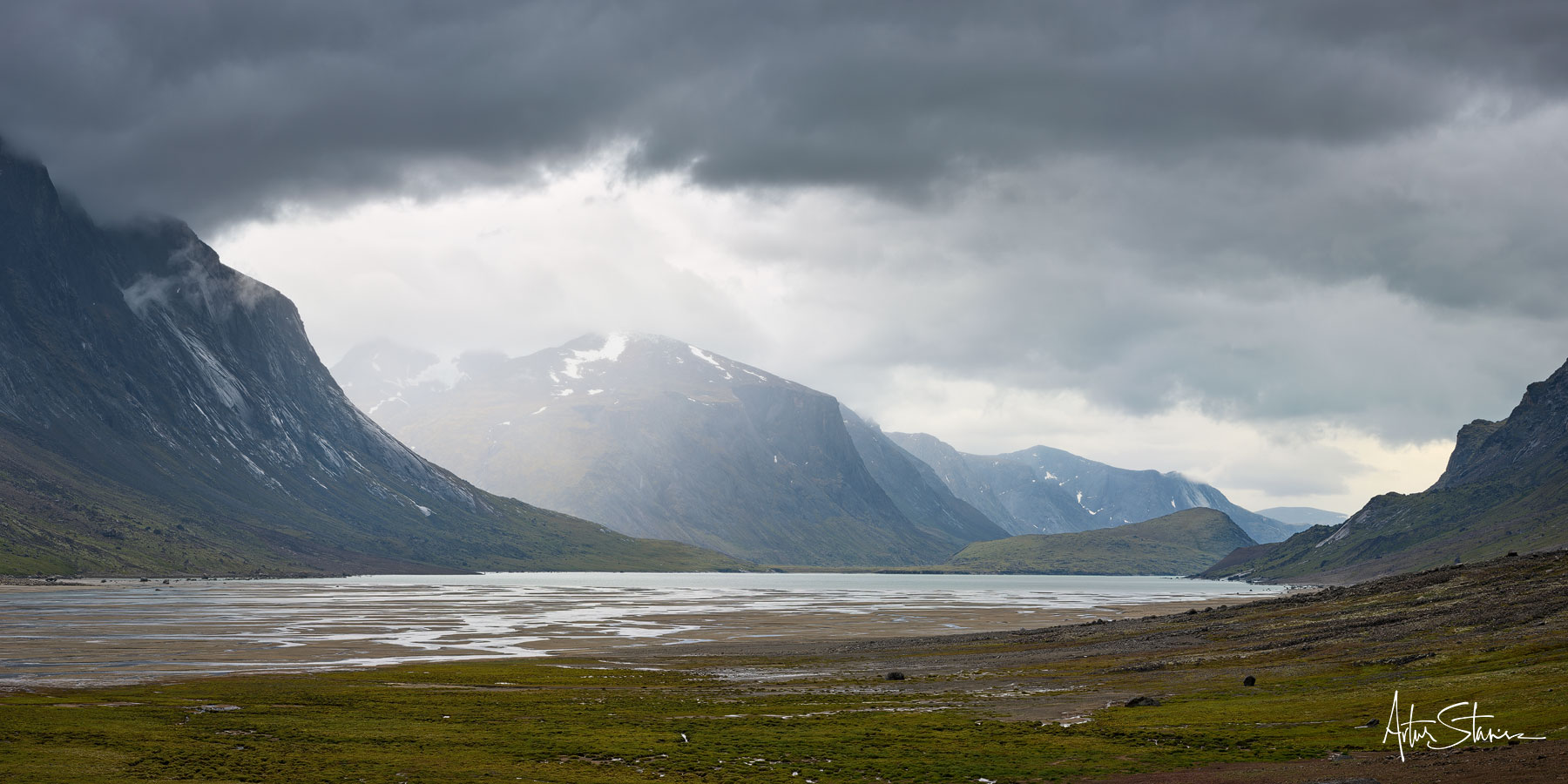 End of the storm during Baffin Island adventure.